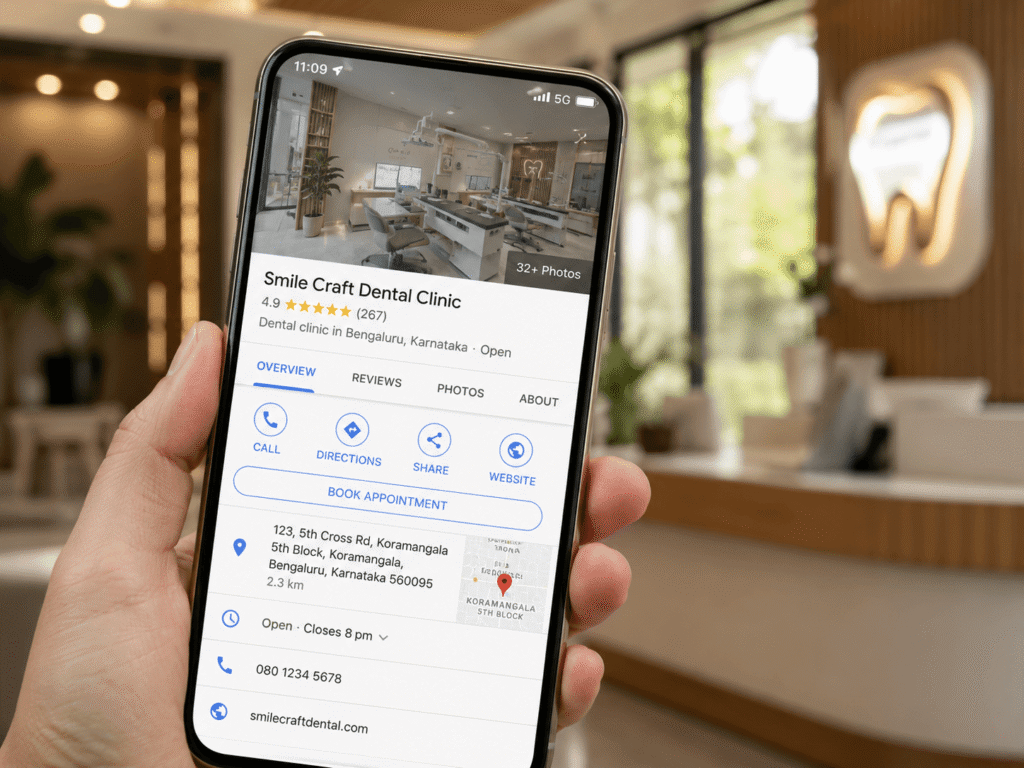 Google Business Profile for Dental Clinics
